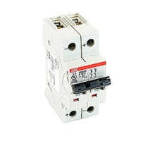 ABB  S202UDC-K15   DC Mini Breaker, 2 Pole, K Trip, 15A