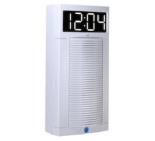 ALGO COMMUNICATION PRODUCTS 8190         The Algo 8190 SIP PoE Speaker - Clock is an IP paging speaker for the classroom and other commercial public address PA system applications.