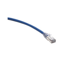 LEVITON  6D460-5L   eXtreme 6+ SlimLine Patch Cord, Category 6, 5-Feet, Blue