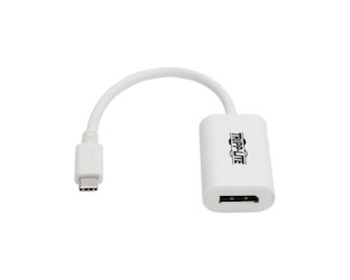 TRIPP LITE U444-06N-DP4K6W         Cable Assembly A/V, Display Port, USB-C to DisplayPort Adapter, - THUNDERBOLT 3, 3840 X 2160, 4K X 2K @ 60 HZ