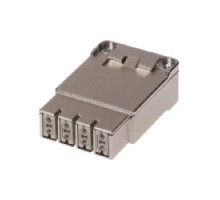 HARTING  09140083111  9140083111   Han-Modular Contacts: Han GigaBit module female 8 + shielding