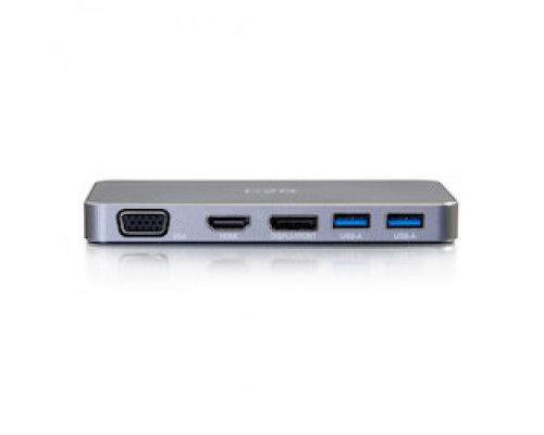 C2G  CG54439  CG54439                 USB-C Dual Display MST Docking Station with HDMI, DisplayPort, VGA and Power Delivery up to 65W - 4K 30Hz