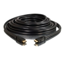 C2G  CG41190  CG41190                 HDMI Cable, Pro Series, Plenum, Male to Male, 1080p Resolution, 300 Volt, 24 AWG Tinned Copper, CMP Rated, 15’ Length, PVDF Copolymer Black Jacket