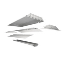 COOPER LIGHTING LLC  24CZRK-LD4-40-UNV-L840-CD1-U   2X4 CRUZE RETROFIT LED, 4000 LUMENS, UNV, 4000K, 0-10V 1%-100%