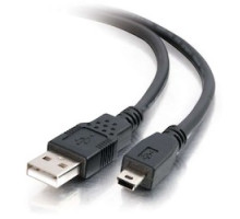 C2G  CG27329  CG27329                 USB 2.0 A to Mini-B Cable, USB-A Male to USB Mini-B Male, 1 Meter Length, Black