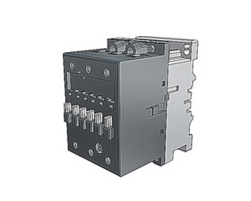ABB  A75-30-11-75   3 pole, 125 amp, non-reversing across the line contactor with 200-220V AC coil and 1 NO and 1 NC auxiliary contacts