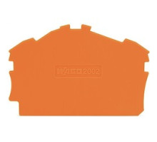 WAGO CORPORATION  2002-6392   END/INTERMEDIATE PLATE TOPJOB S ORANGE
