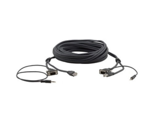 KRAMER 92-2212003 C-GMAC/GMAC-3         15-Pin HD, 3.5mm, + RJ45 M-M Cable - 3’