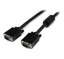 STARTECH.COM LTD  MXT101MMHQ50                 Monitor Extension Cable, Coaxial, VGA Male and Male Connector, 28 AWG, 50’ Length, Aluminum-Mylar Foil Shielded, PVC Jacket, Black