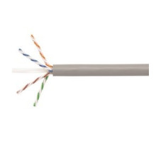 COMMSCOPE UNIPRISE SOLUTIONS UN884019304/10 CS44R GRY C6A 4/23 U/UTP RL 1KFT  CS44R ETL Verified Category 6A U/UTP Cable, non-plenum, gray jacket, 4 pair count, 1000 ft 305 m length reel
