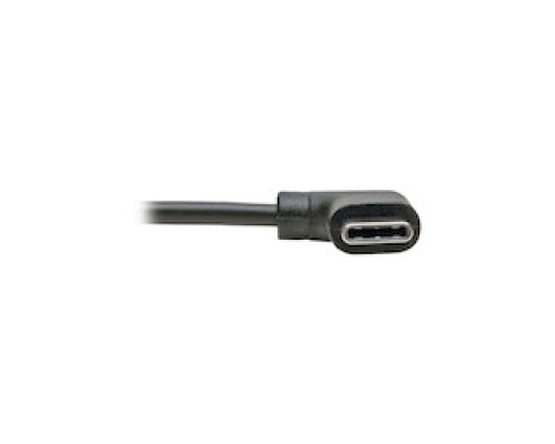 TRIPP LITE U038-003-CRA         USB-A to USB-C cable, Right Angle USB-C, USB 2.0, Thunderbolt 3 Compatible, M/M , 3 ft.