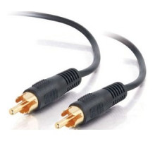 C2G  CG03168  CG03168                 Audio Cable, RCA Mono Audio Male to RCA Mono Audio Male, 12’ Length, Black