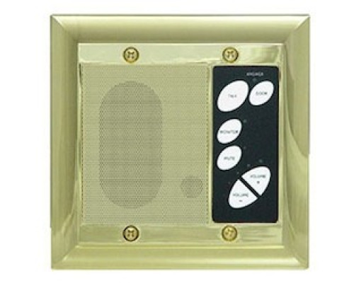 ON-Q/LEGRAND  F7641-SB                 Broadcast Intercom Patio Unit, Outdoor, Cat 5E Cable, 5 Watt, 20 to 16000 Hertz Microphone/100 to 20000 Hertz Speaker, 4.77