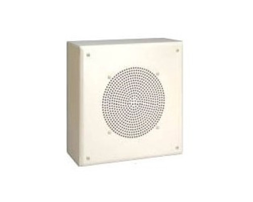 BOGEN  MB8TSQVR                 Metal Box Speaker, Square/Flat Front Panel, 4 Watt, 110 Hertz to 15 Kilohertz, 96 dB Sensitivity, 11-5/8