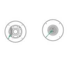 BOGEN  S86T725PG8UBRVR                 Ceiling Speaker Grille Assembly, 95 dB SPL, 50 Hertz to 12 Kilohertz, 13