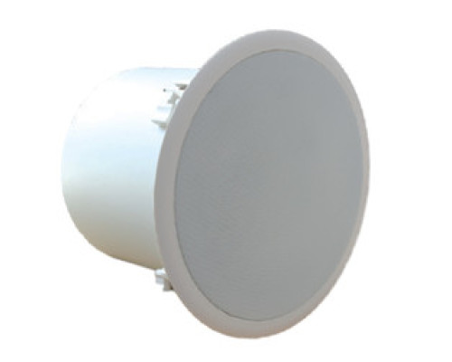 TOA ELECTRONICS INC FB-3862CU         High-performance flush-mount ceiling subwoofer assembly for low frequency enhancement of distributed loudspeaker systems. 60W 70/100V . 8? driver with oiled paper cone and foam surround