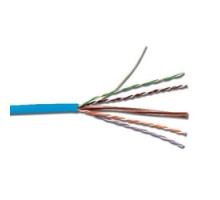 SIEMON COMPANY  9C6P4-E4-06-RBA                 Cable, Copper, Category 6, E4, 4 Pair, Solid, UTP, CMP, Blue, Reel-In-Box, 1000 Feet, Premium