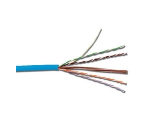 SIEMON COMPANY  9C6P4-E4-06-RBA                 Cable, Copper, Category 6, E4, 4 Pair, Solid, UTP, CMP, Blue, Reel-In-Box, 1000 Feet, Premium