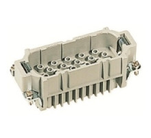 HARTING  09210403001  9210403001   Han D Male Insert: Han D 40 Position M Insert Crimp