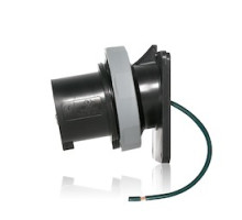 LEVITON  430B5WLEV                 30 Amp, 600 Volt 3-Phase, 3P, 4W, LEV Series North American-Rated IEC 60309-1 & 60309-2 Pin & Sleeve Inlet, Industrial Grade, IP66/IP67/IP68/IP69K, Watertight - Black