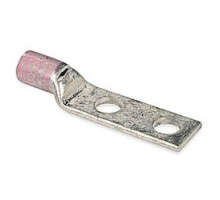 THOMAS & BETTS  54226NT                 Copper Two-Hole Lug, Standard Barrel, Narrow Tongue, Peep Hole, Max 35kV, Wire Size 900 kcmil, 1/2 in Bolt Size, 1-3/4 in Hole Spacing, Tin Plated, Die Code 115, Yellow