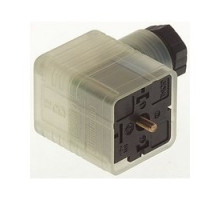 HIRSCHMANN 933802112  GDML 2009 RC 230 1 black; RC element electromagnetic compatibility critical applications with suppression capacitor and Function indicator glow lamp