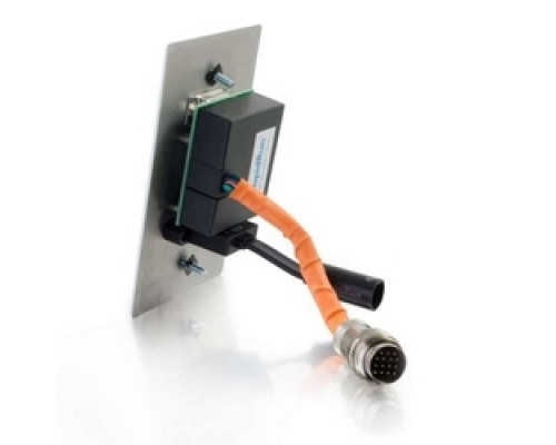 C2G  60156  CG60156                 Optical Runner Wallplate Transmitter, 1-Gang, HDMI Female/VGA Female/3.5 MM Stereo Female to RapidRun Optical Female/15-Pin Male, White