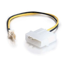C2G  CG27077  27077                 6in 3-Pin Fan To 4-Pin Power Adapter Cable
