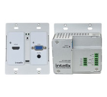 LIBERTY AV AS-1H1V-WP-W         HDMI/VGA Auto-switching Wallplate With Hdbaset Output Features: HDMI including Audio And Vga/3.5mm Stereo Input Hdbaset Output-70m Max Distance Automatically Switches Input To Active Video VGA S