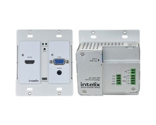 LIBERTY AV AS-1H1V-WP-W         HDMI/VGA Auto-switching Wallplate With Hdbaset Output Features: HDMI including Audio And Vga/3.5mm Stereo Input Hdbaset Output-70m Max Distance Automatically Switches Input To Active Video VGA S