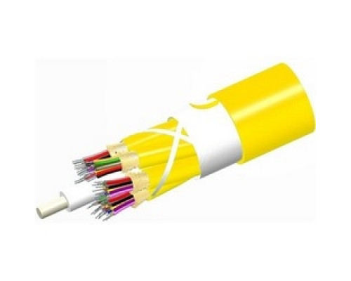 COMMSCOPE ENTERPRISE SOLUTIONS  760026823  R-096-DS-8W-FMUYL   Riser Distribution Cable, 96 Fiber, OS2, multi-unit with 12 fiber subunits