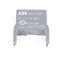 ABB  RC5-1/50   24-50V AC operated surge suppressor for AS09 through AS16 and A9 through A40 across the line contactors