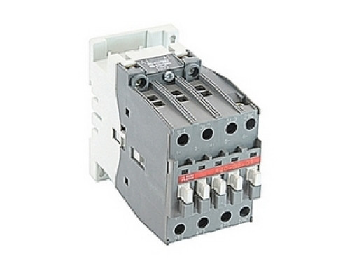 ABB  A40-30-01-85   3 pole, 60 amp, non-reversing across the line contactor with 400-415V AC coil and 1 NC auxiliary contact