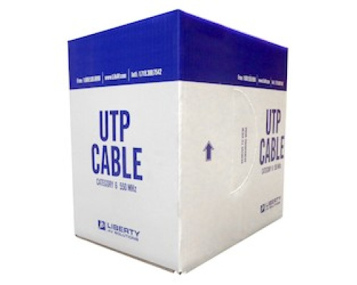 LIBERTY CABLE  L6UZDWH1BX                 Liberty Cat6 UTP Halogen Free CPR DCA Rated Cable