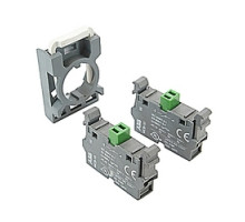 ABB  MCBH-20   Contact Blocks With Holder Front Mount, Non Illuminated 2 NO