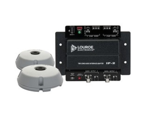 LOUROE ELECTRONICS  LE-374  ASK-4 302                 Audio Monitoring System, 12 VDC, 500 Milliampere, Electret Condenser, With 50 Hertz to 15 Kilohertz Microphone, 17.5 Kilo Ohm/600 Ohm Input/Output Impedance Interface Adapter