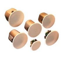 TOA ELECTRONICS INC  F-122C                 Speaker, Ceiling Mount, 25/70 Volt, 30 Watt, 40 to 20000 Hertz, 8/16 Ohm, 90 dB, 230 MM Diameter x 238 MM Depth, 200 MM Mounting Hole Diameter, ABS Plastic Baffle/Rim