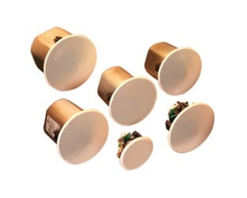 TOA ELECTRONICS INC  F-122C                 Speaker, Ceiling Mount, 25/70 Volt, 30 Watt, 40 to 20000 Hertz, 8/16 Ohm, 90 dB, 230 MM Diameter x 238 MM Depth, 200 MM Mounting Hole Diameter, ABS Plastic Baffle/Rim