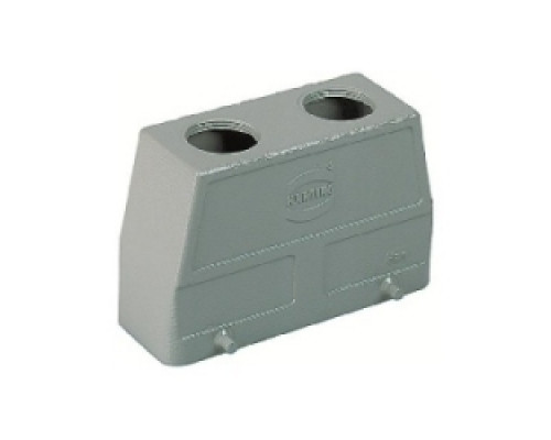 HARTING  09300240461  9300240461   Han B Hoods: Han B Hood Top Entry HC 4 Pegs 2 x PG 29