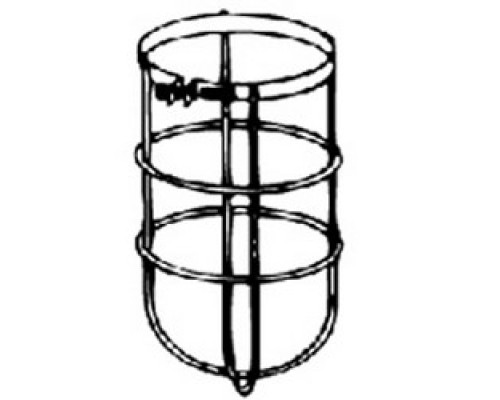 THOMAS & BETTS  VG-4   Cast Guard Replacement for 200 Watt Fixtures, Aluminum