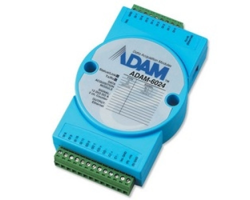 ADVANTECH  ADAM-6024   12-Channel Input/Output Mod