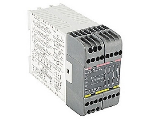 ABB  2TLA010026R0500   RT6 series safety relay with 230V AC supply, 45mm wide