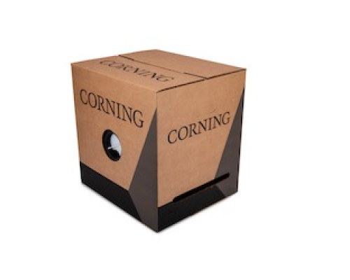 CORNING  002Z48-21Z31MB2   2F, 2CU, 20AWG 300V, Indoor, Plenum, Tight Buffered, SM Ultra Fiber, 1000 FT Reel in a Box