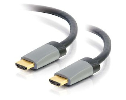 C2G  CG42519  CG42519                 HDMI Cable, High Speed, In-Wall, Male to Male, 4K at 60 Hertz Resolution, 28 AWG Tinned Copper, CL2 Rated, 0.5 Meter Length, PVC Black Jacket, With Ethernet