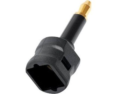 VANCO VAD9113X         TOSlink Adapter TOSlink female to 3.5mm Stereo male Adapter