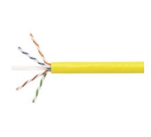 COMMSCOPE SYSTIMAX SOLUTIONS  760105825  1091B YEL C6A 4/23 U/UTP R1000                 Copper Cable, GigaSPEED X10D 1091B, Category 6A, 23 AWG, 4 Pair, Unshielded, UTP, Solid Bare Copper Conductor, PO/PVC, CMR, Riser Cable, Yellow Jack