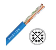 BERK-TEK  10033811                 LANmark-1000, Category 6, Plenum UTP Cable, Pink, Box