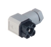 HIRSCHMANN  932186106   G 30 W 3 F grey; Cable Socket with PG 7 Cable gland and solder contacts, 3 contacts + PE, forked spring, DIN VDE 0627 / IEC 61984, 6A, 250V AC/DC