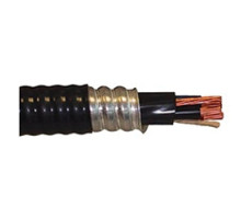 APPROVED MANUFACTURERS  7TK-0203AJ-HATCH           Cable, 2 AWG, 3 Conductor, Teck 90 bare copper 1KV XLPE insulation 1 #6 ground aluminum interlock armored color black PVC jacket FT4 CSA