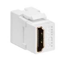 LEVITON  40834-I                 QuickPort HDMI Connector, Feed-Through, Ivory